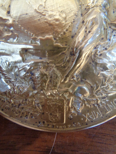 Imagen 5 de 10 de Antigua Medalla Honorio Tercero De 1916 Firmada