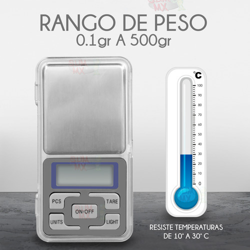 Bascula Digital Slim Company Portatil Mini Gramera 500gx0.01g Pedreria Balanza