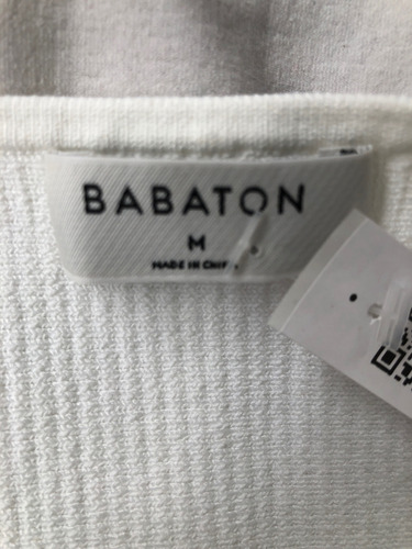 Top Babaton Talla M Blanco (Usado)