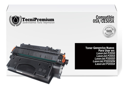 Toner Generico 05x | Para Imp Laserjet P2055 P2055dn P2055x 