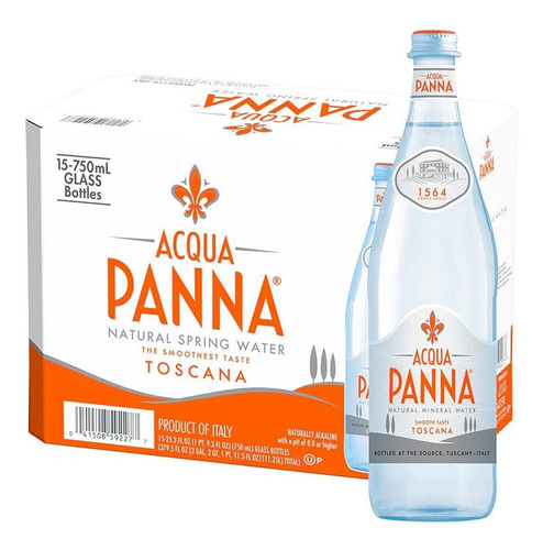 Pack De 15 Agua Panna 750 Ml