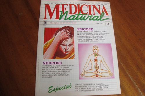 Fasciculo Medicina Natural 12 / Psicose Neurose / Ginastica