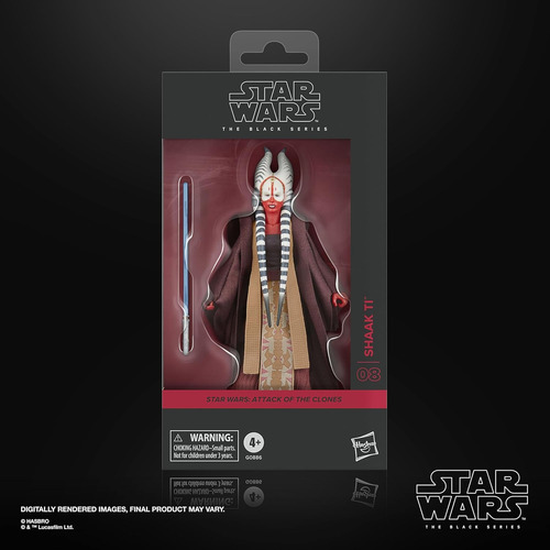 Shaak Ti - Star Wars Attack Of The Clones - The Black Series