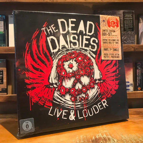 The Dead Daisies Live & Louder Box Cd Dvd 2 Vinilos Si Manc