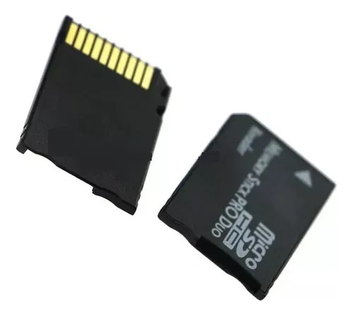 Adaptador Memory Stick Pro Duo Psp Via Cartão Micro Sd