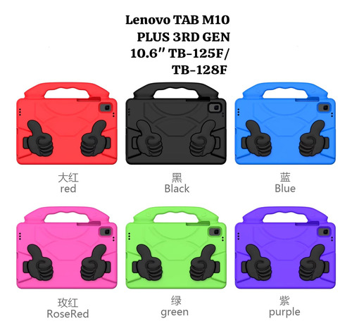 Funda Antigolpe Para Tablet Lenovo M10 Plus 3rd Gen 2022