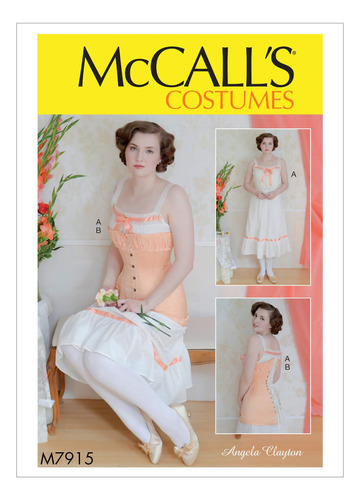 Mccalls Patterns Mccalls - Disfraz De Camisa Para Mujer, An.