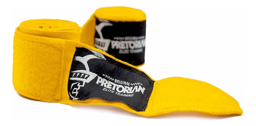 Bandagem Elástica Elite Training 2.8m Pretorian Cor Amarelo