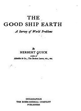 Libro On Board The Good Ship Earth, A Survey Of World Pro...