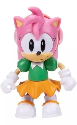 Sonic - Bonecos Colecionáveis - Pack com 5