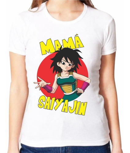 Playera Gine Mamá De Goku Dragon Ball, Día De Las Madres