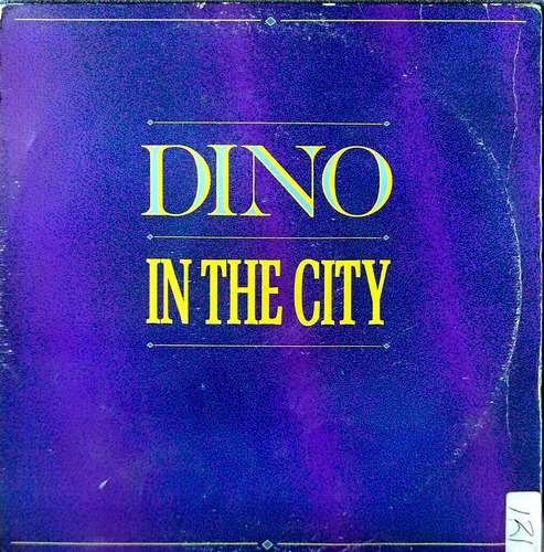 Vinyl Lp Acetato Dino In The City (Reacondicionado)