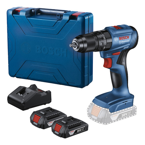 Taladro Percutor Bosch Gsb 185-li 18v Maletín 18v
