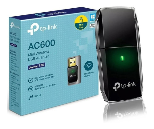 Receptor Adaptador Wifi Tp Link Archer T2u Usb Doble Banda