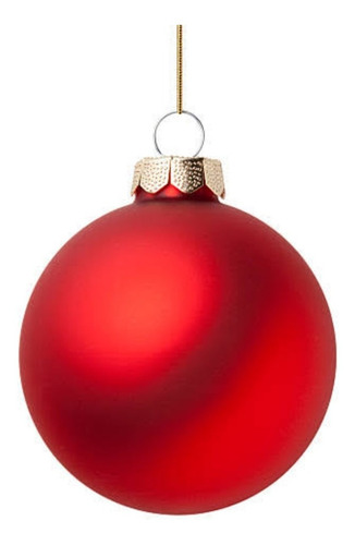12 Esferas Plásticas Paquete Colores Navideños