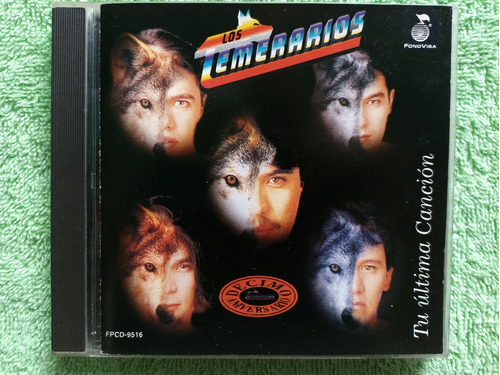 Eam Cd Los Temerarios Tu Ultima Cancion 1993 Su Noveno Album