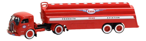 Miniatura Caminhão Articulado Somua Jl 17 Esso 1953/55 Ed 6