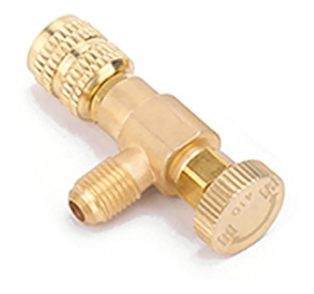 Imagen 2 de 6 de Válvula De Carga De Refrigerante R410a 1/4 - 5/16 Flujo De
