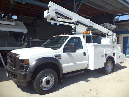 Camion 2010 Ford F550 Grua Con Canastilla De 42'