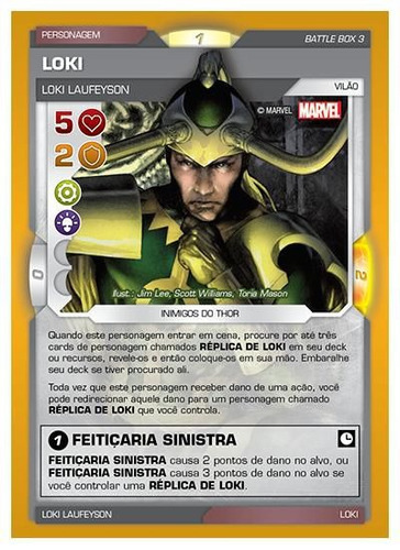 Cartas Battle Box - Sangue Asgardiano - Battle Scenes