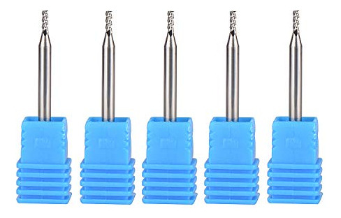 Fresas Cnc 1/8 Para Aluminio 1/16 Diam. Corte 3 Flautas