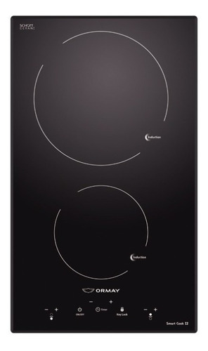 Imagen 4 de 6 de Anafe Electrico A Induccion Ormay 2 Hornallas Smart Cook I2