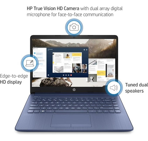 Laptop Hp Stream 2023 Intel Celeron N4120 4gb Ram 64gb Hdd W