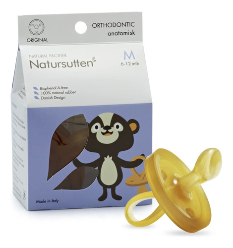 Natursutten Chupete De Ortodoncia De 6 A 12 Meses, Chupete D