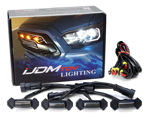 Ijdmtoy Juego 4 Repuesto Iluminacion Rejilla Frontal Trd