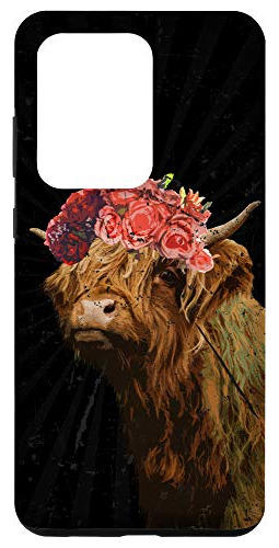 Funda Para Galaxy S20 Ultra Scottish Highland Cow Undefin-02