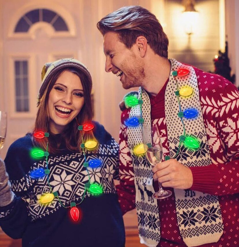 Aplicable A Juego De 10 Piezas De Adornos Navideños, Collar