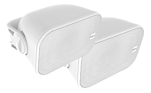 Par Caixa De Som Ambiente Acústica Bsa Aw-4 40w Branco