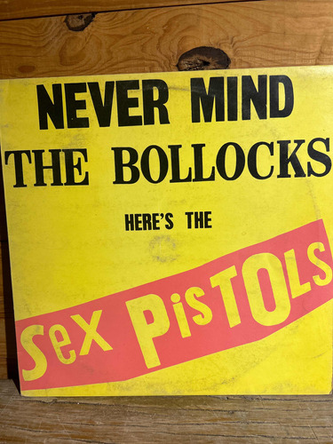 Lp Sex Pistols Never Mind The Bollocks Vinilo Original