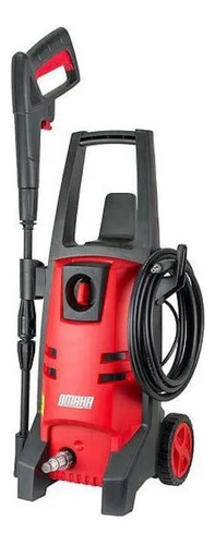 Hidrolavadora Alta Presión Omaha 1600w 120/b Autostop + Acc Color Rojo