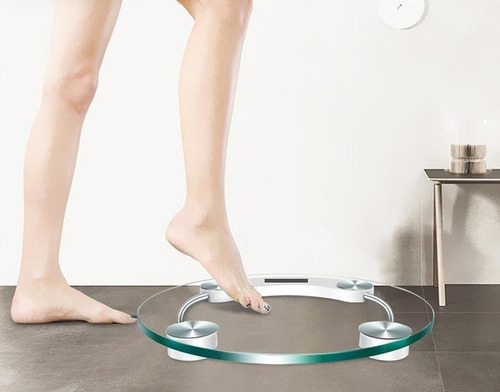 Imagen 2 de 7 de Balanza Digital Body Scale Kanji 2003a Hasta 180kg Apto Baño Color Rosa