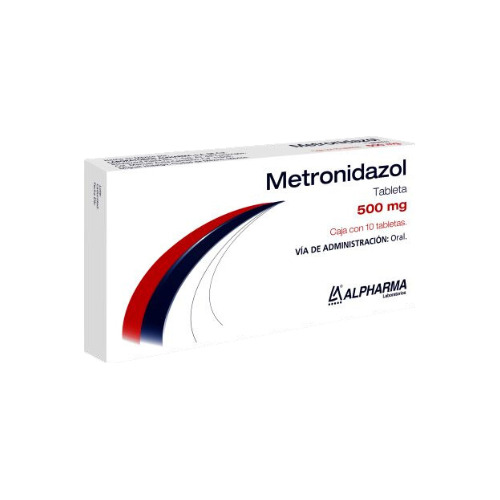 Metronidazol 500 Mg X 10 Tab Alpharma