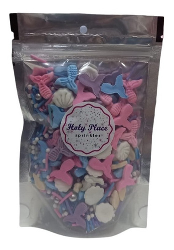 Imagen 1 de 2 de Sprinkles Grana Holy Place Sirena Sirenita Mar 100gr