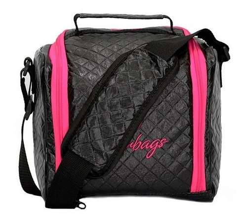 Bolsa Térmica Fitness Feminina Rosa Academia Lancheira