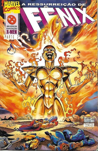 A Ressurreição De Fênix 2 Marvel Comics Mythos 1998 X-men