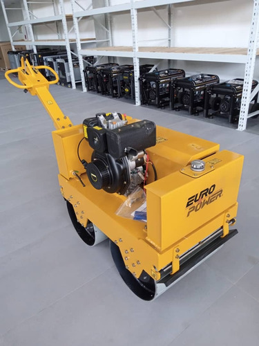 Rodillo Aplanador De Asfalto Cn Motor Europower A Diesel 9hp