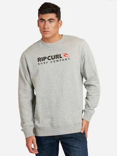 Poleron CRACKED AC Gris Hombre Rip Curl