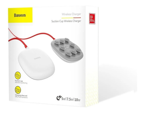 Imagen 3 de 10 de Cargador Inalámbrico Gamer Sopapa Succion Baseus Calidad Pro