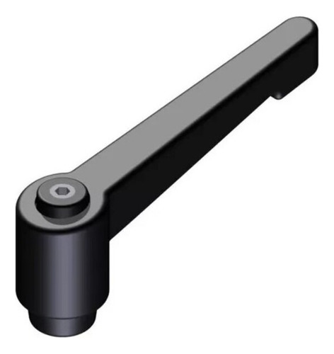 Manipulo Alavanca Trava Zamak 45mm Fêmea Rosca M5 - Kit 5
