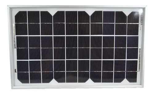 Panel Solar Autorregulado Monocristalino 20w 15v 1,34a
