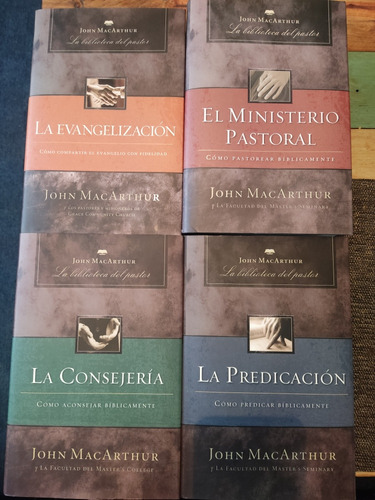 La Biblioteca Del Pastor, John Macarthur. (4 Libros).