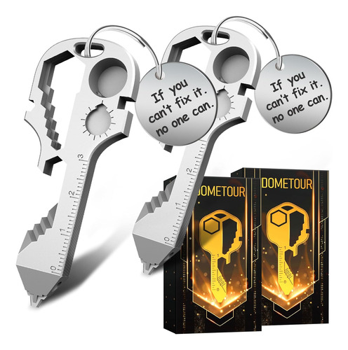 Dometour 24-in-1 Keychain Multitool Father's Day Gifts For D