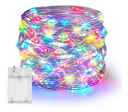 Luces De Hadas Brillantes Que Funcionan Con Batería, 20 Pies