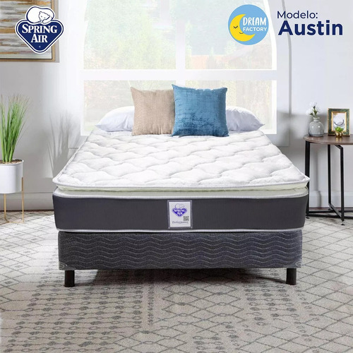 Imagen 2 de 9 de Spring Air Colchón King Size Con Suave Espuma Comfort