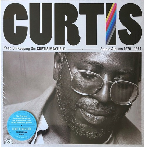 Curtis Mayfield Keep On Keeping On 4 Studio Albums Lp Nuevo