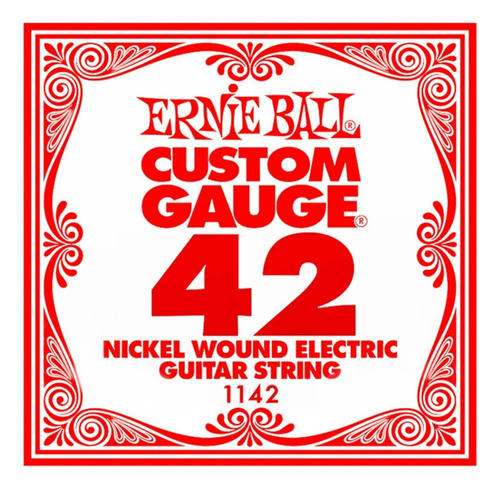 Cuerda Suelta Ernie Ball 042 Nickel Wound Guitarra Electrica